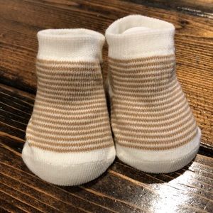 Country Kids Striped Organic Cotton Socks 0-3M